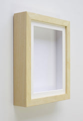 Wooden Box Frames,Deep, Shadow for Baby Casts 3D Objects Keepsakes & Display UK