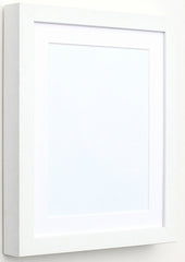 Shadow box frames 3D Deep in white and black with Mounts for medals memory
