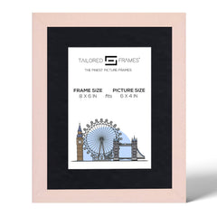 Tailored Frames Soho Buff Ivory Cream Solid Picture | Single Picture Frames | Table Top & Wall Hanging Type | Photo Frame with Mount