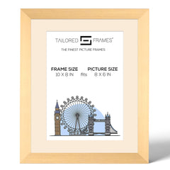 Tailored Frames 820 Gold Picture | Single Picture Frames | Table Top & Wall Hanging Type | Photo Frame with Mount