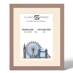 Tailored Frames Soho Putty Mid Grey with Mount