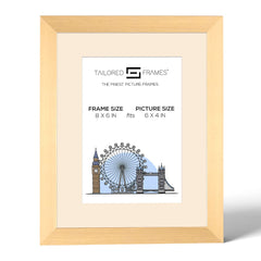 Tailored Frames 820 Gold Picture | Single Picture Frames | Table Top & Wall Hanging Type | Photo Frame with Mount