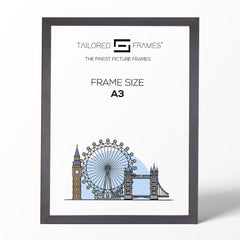 235 Charcoal Wood Art Single Picture Photo Frame Without Mount