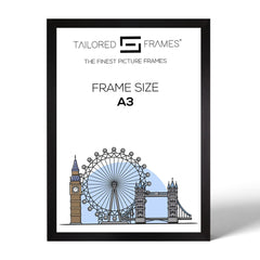 820 Wooden Art Single Picture Photo Frame Without Mount