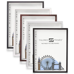 235 Matt Black Wooden Art Single Picture Photo Frame Without Mount