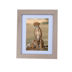 Seattle Antique Oak Single Picture Photo Frame with Mount