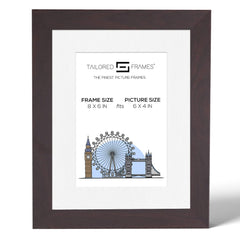 Seattle Rose Wood Single Picture Photo Frame with Mount