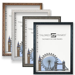 Vienna Silver Rustic Style Vintage Single Picture Photo Frame Without Mount