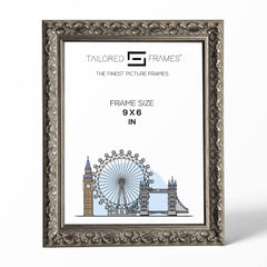 Vienna Silver Rustic Style Vintage Single Picture Photo Frame Without Mount