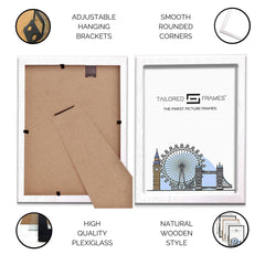 235 Silver Single Picture Photo Frame with Mount