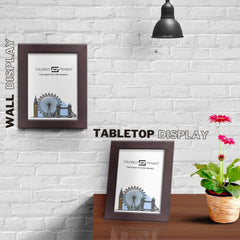 Seattle Rose Wood Single Picture Photo Frame with Mount