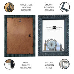 Vienna Black Rustic Style Vintage Single Picture Photo Frame Without Mount