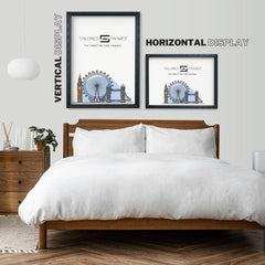 Vienna Black Rustic Style Vintage Single Picture Photo Frame Without Mount