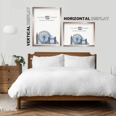 820 Wooden Art Single Picture Photo Frame Without Mount