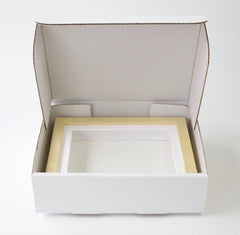 Wooden Box Frames,Deep, Shadow for Baby Casts 3D Objects Keepsakes & Display UK