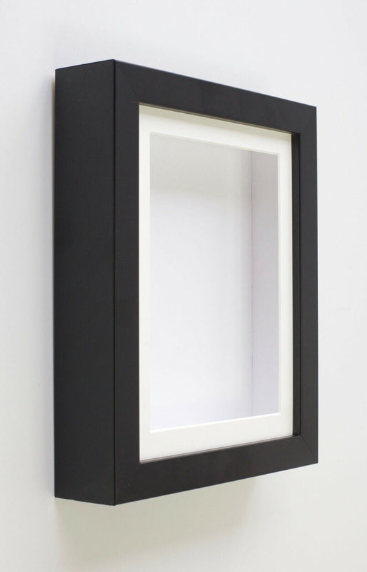 Black Box Frames, Deep, Shadow for Baby Casts 3D Objects Keepsakes & Display UK