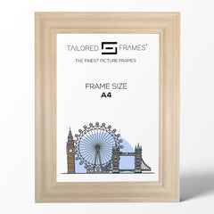 Tailored Frames Picture Frame with Plastic Glass Protection | Solid Wooden Photo Frame Sets for Wall, Office, Apartment, Home, Desk Decorations