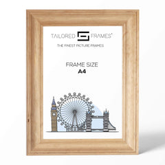 Tailored Frames Picture Frame with Plastic Glass Protection | Solid Wooden Photo Frame Sets for Wall, Office, Apartment, Home, Desk Decorations