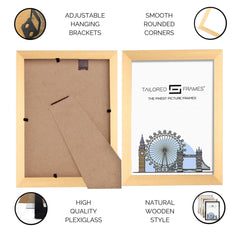 Tailored Frames 820 Gold Picture | Single Picture Frames | Table Top & Wall Hanging Type | Photo Frame with Mount