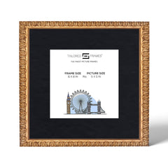 Tailored Frames Madrid Gold Picture | Single Picture Frames | Table Top & Wall Hanging Type | Photo Frame with Mount