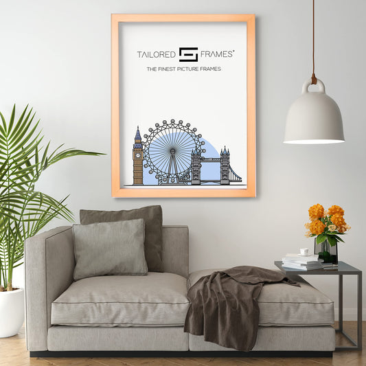 Seattle Beech Single Picture Photo Frame without Mount