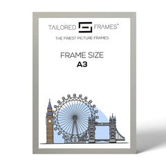 Seattle Silver Single Picture Photo Frame Without Mount