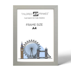 Seattle Silver Single Picture Photo Frame Without Mount