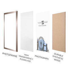 820 Wooden Art Single Picture Photo Frame Without Mount