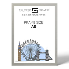 Seattle Silver Single Picture Photo Frame Without Mount