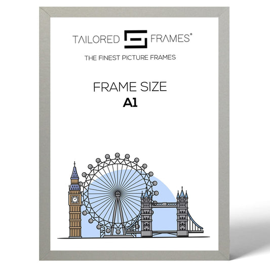 Seattle Silver Single Picture Photo Frame Without Mount
