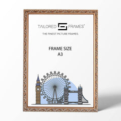 Vienna Gold Rustic Style Vintage Single Picture Photo Frame Without Mount