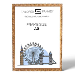 Madrid Gold Single Picture Photo Frame Without Mount