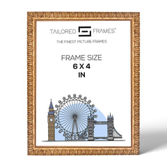 Madrid Gold Single Picture Photo Frame Without Mount