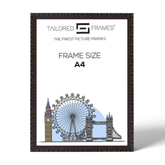 Madrid Black Single Picture Photo Frame Without Mount