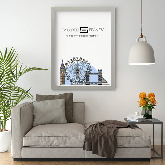 Seattle Silver Single Picture Photo Frame Without Mount