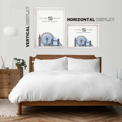 235 Silver Wooden Art Single Picture Photo Frame Without Mount