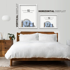 Seattle Black,White,Beech,Walnut  Square Edge Single Picture Photo Frame Without Mount