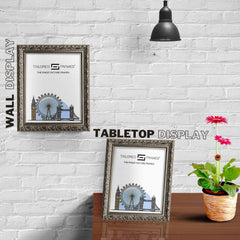 Vienna Silver Rustic Style Vintage Single Picture Photo Frame Without Mount