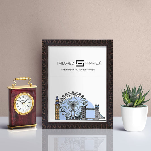 Madrid Black Single Picture Photo Frame Without Mount